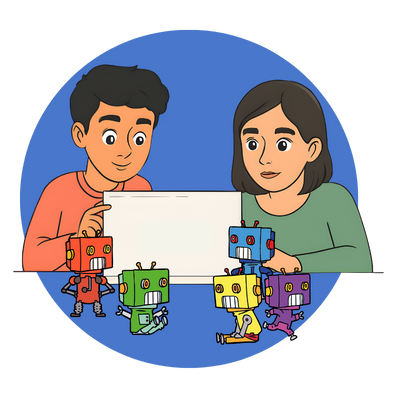 A boy and girl using a computer